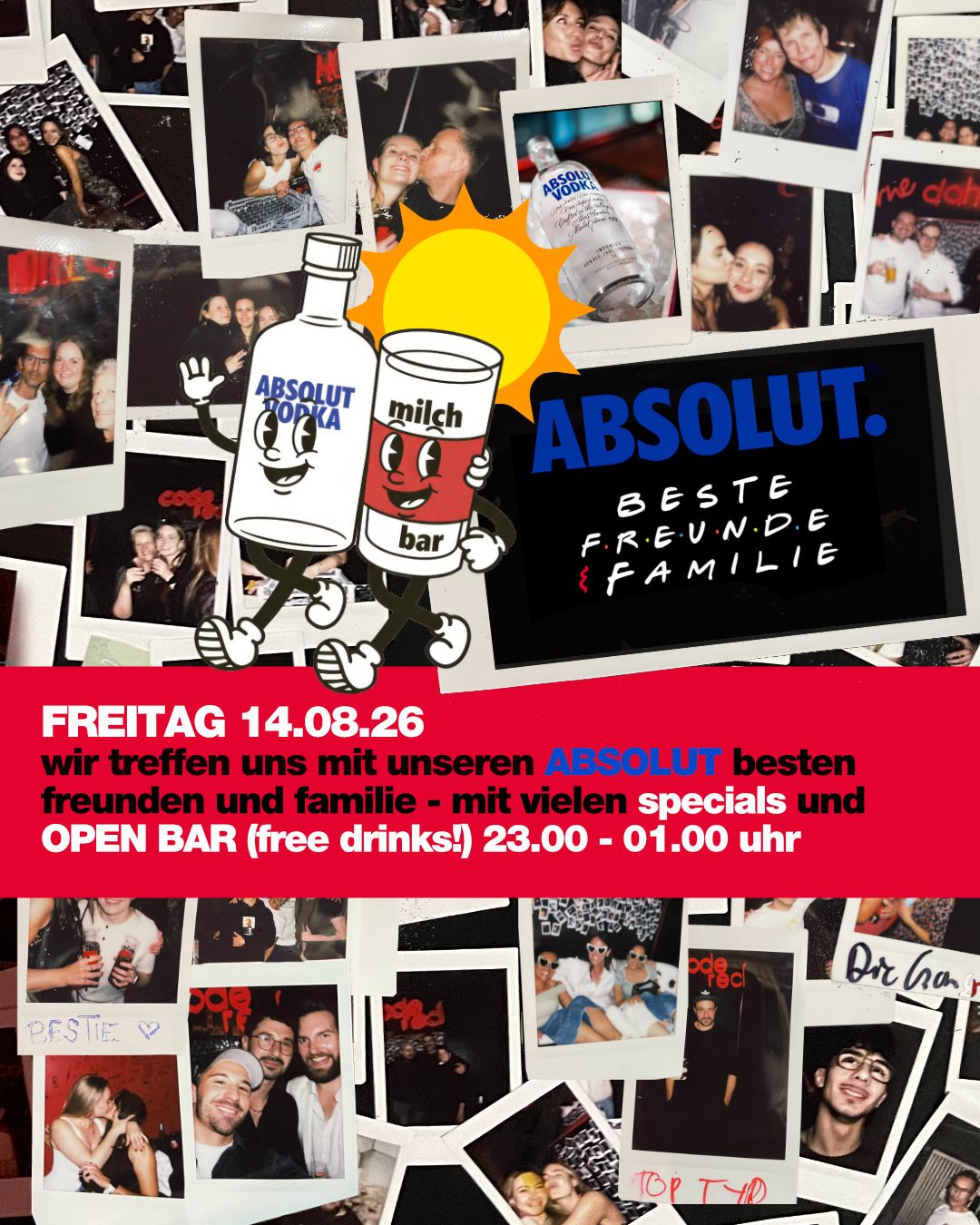 absolut beste freunde und familie