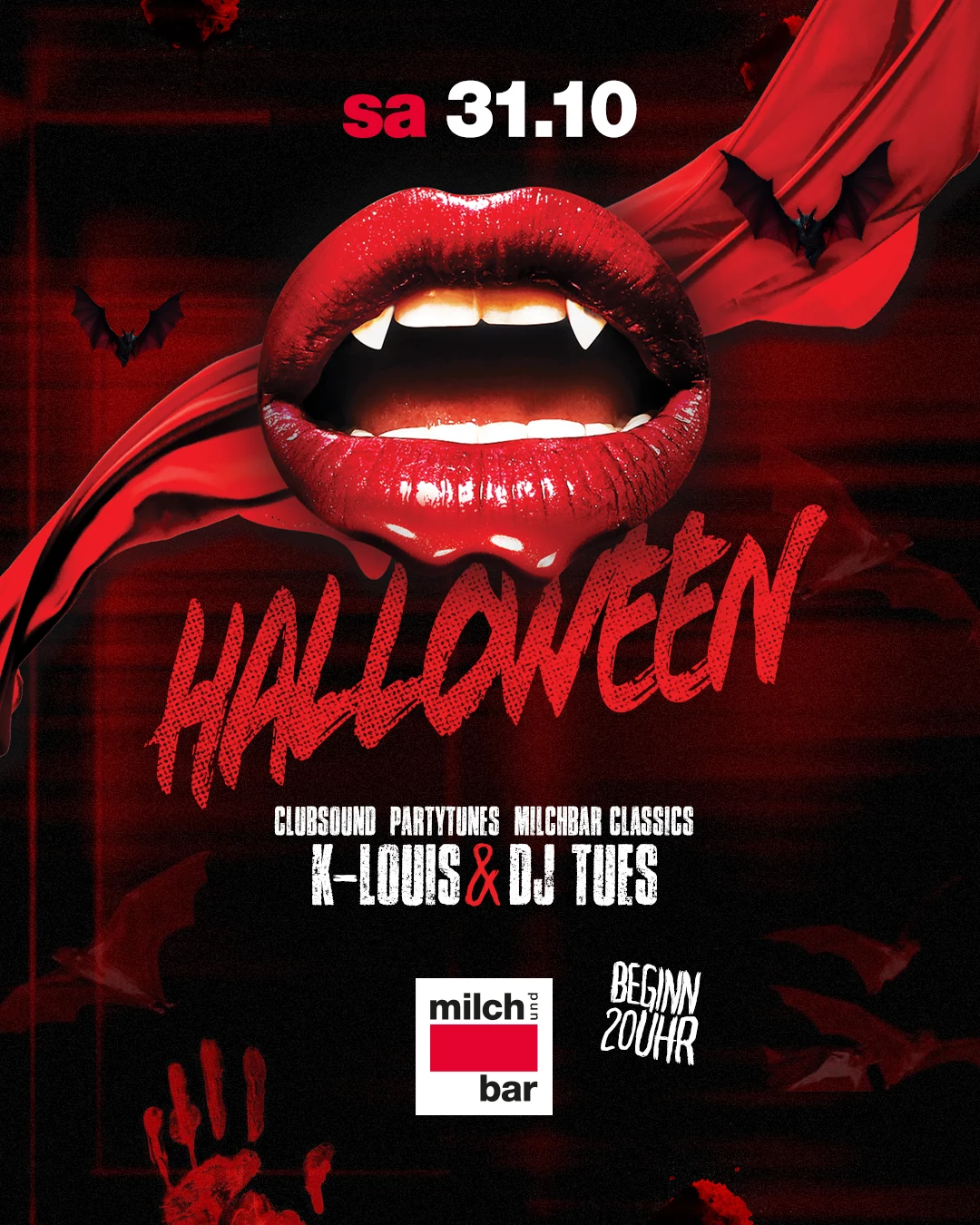 halloween in der milchbar