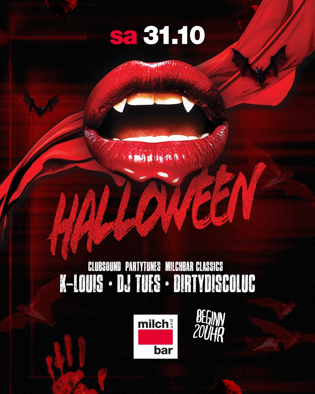 halloween in der milchbar